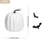 4PCS Big White Pumpkins Faux Foam Harvest Pumpkins for Fall Autumn Thanksgiving Seasonal Holiday Decor Decorations (White)